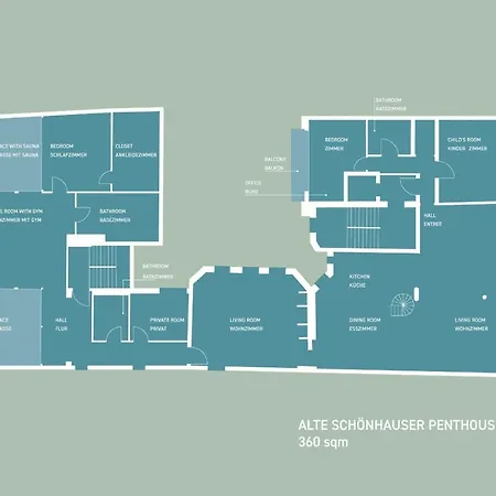 Apartment Alte Schoenhauser Penthouse By Suite030 *